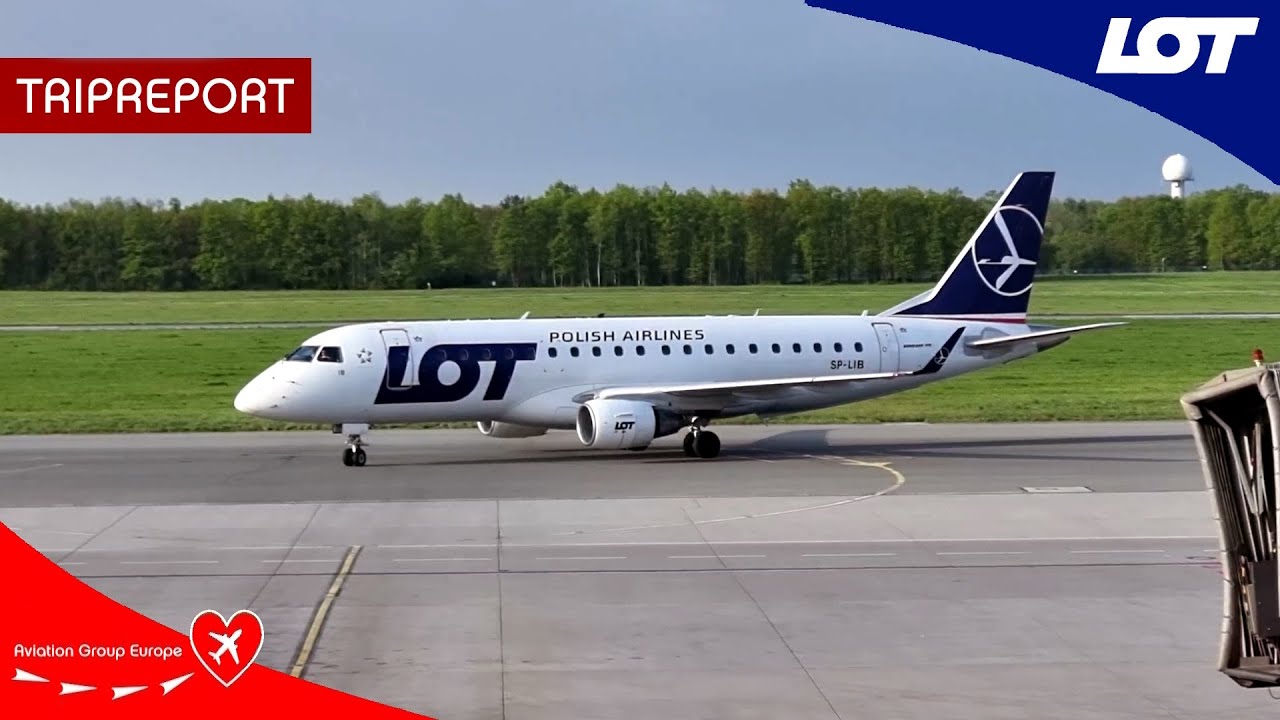 TRIPREPORT 4K | LOT Polish Airlines | Embraer E175 SP-LIB | Wroclaw - Warsaw | 13.04.2024