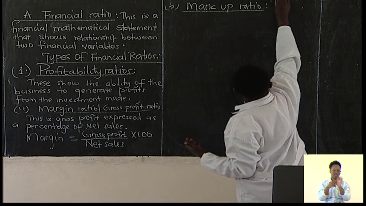 REB | S6 | Entrepreneurship | Unit 5 | Lesson: Financial Ratio and Interpretation