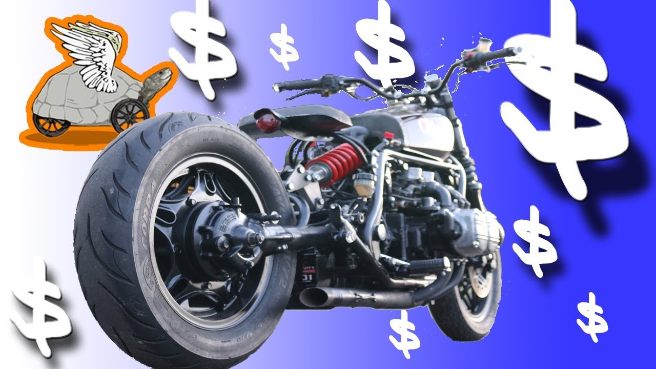 Сколько стоит построить кастомный мотоцикл Honda Goldwing Bobber?