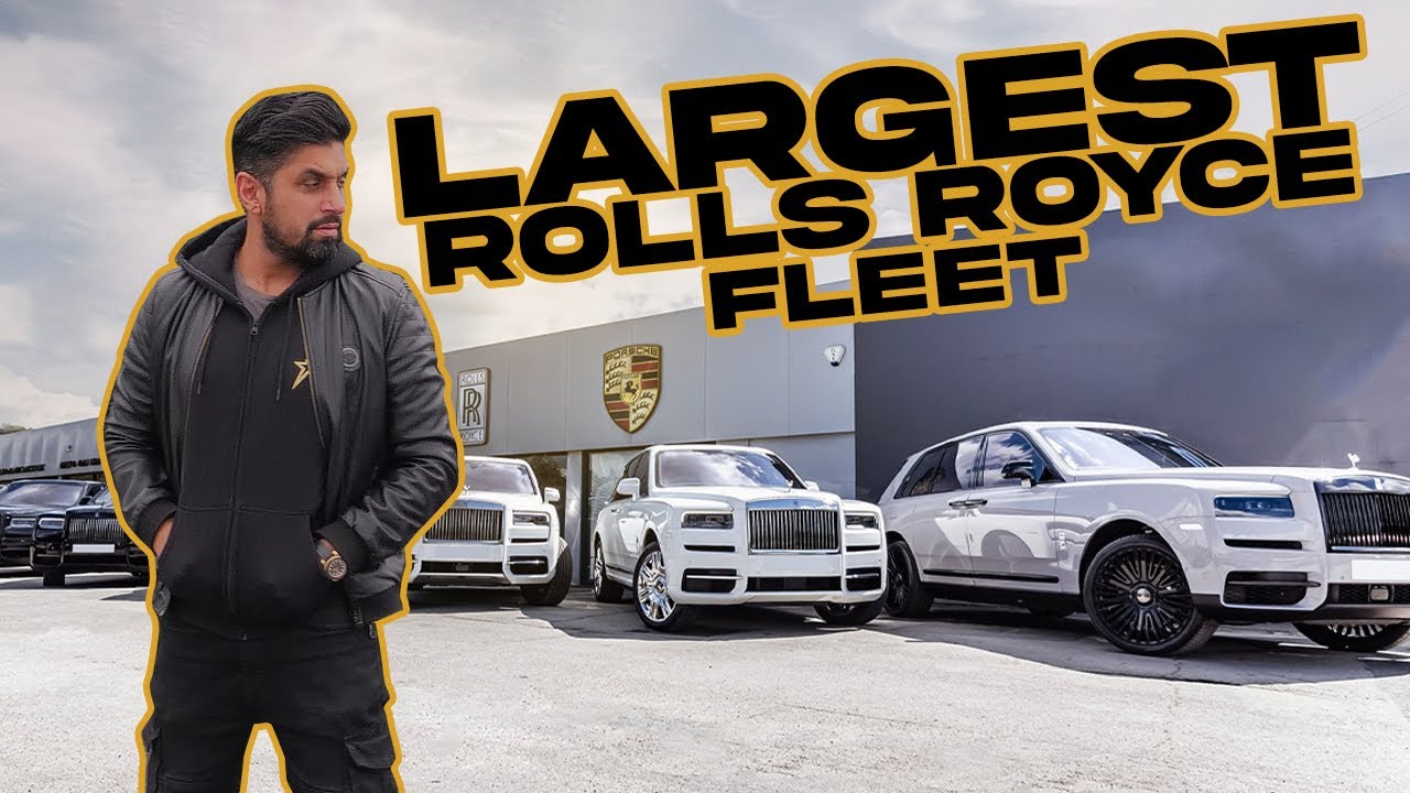 LARGEST ROLLS ROYCE FLEET IN THE WORLD