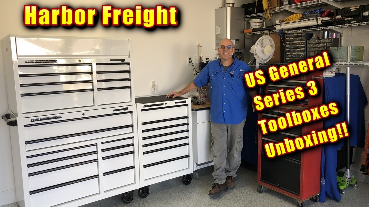 Unboxing U.S. General Series 3 42” Tool Storage Cabinets!