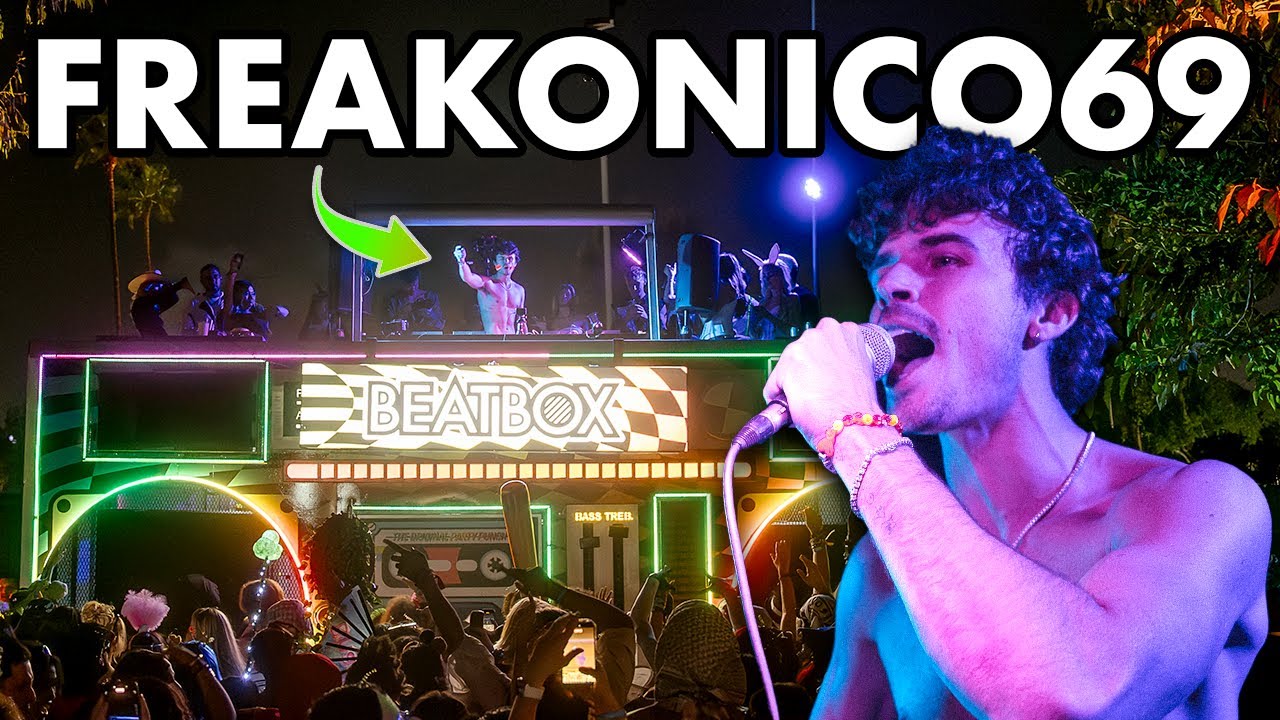 We Helped Nic Vans Live His DJ Dream By Giving Him His Own Stage @ Escape Halloween 🔥