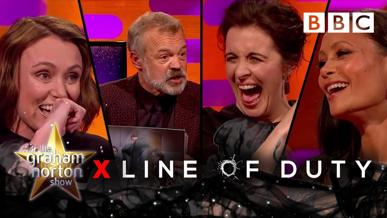 Graham Norton undercover with Line Of Duty's leading ladies! 🔫💥 - BBC The Graham Norton Show