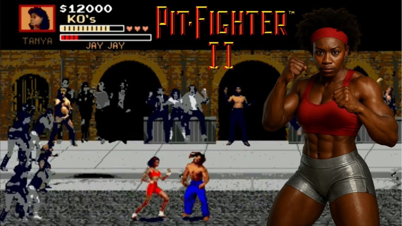✅Pit Fighter II (Segagenesis) prototype [No OpenBOR] mega drive games