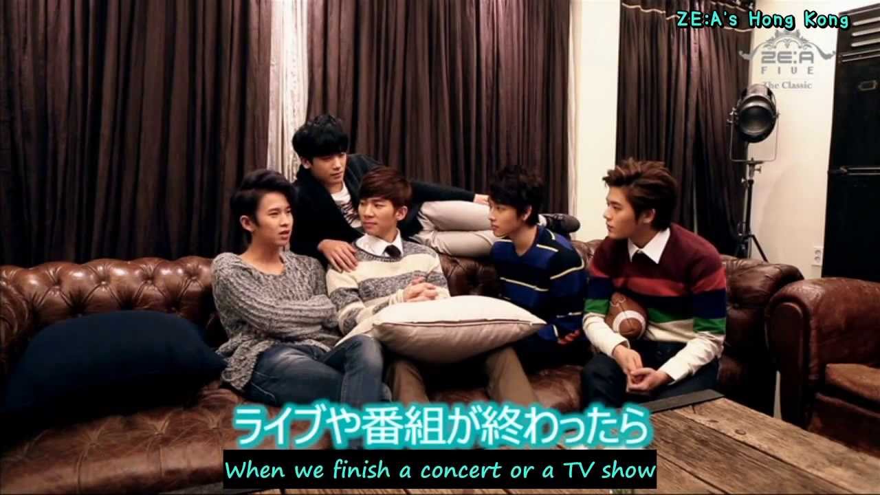 [ENG SUB] THE CLASSIC Behind The Scenes - ZE:A FIVE (FULL VER)