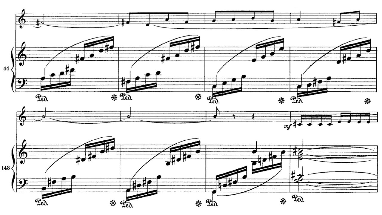 Gabriel Faur&eacute; - Fantaisie for flute and piano, Op. 79