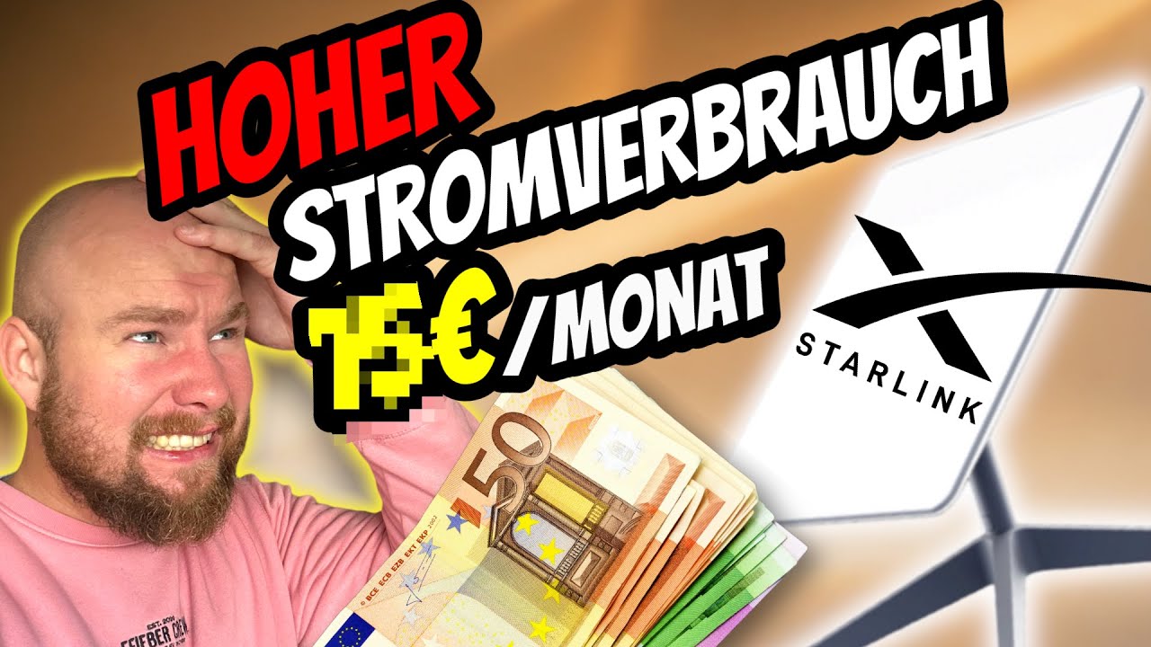 Überraschender STROMVERBRAUCH mit STARLINK - BILANZ nach 4 MONATEN | EFIEBER