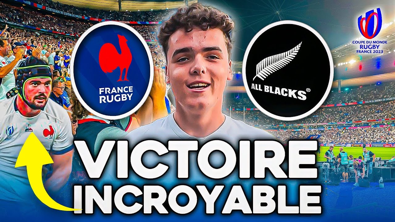 MATCH DE FOLIE POUR L’OUVERTURE DE LA COUPE DU MONDE ( vlog France - All Blacks )