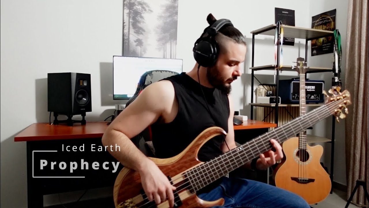 Iced Earth - Prophecy Bass Cover [Harris Kyrkos]