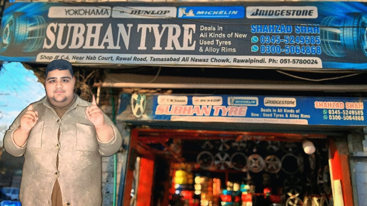 Visit Tyres Market 🛞 | Meet my father 