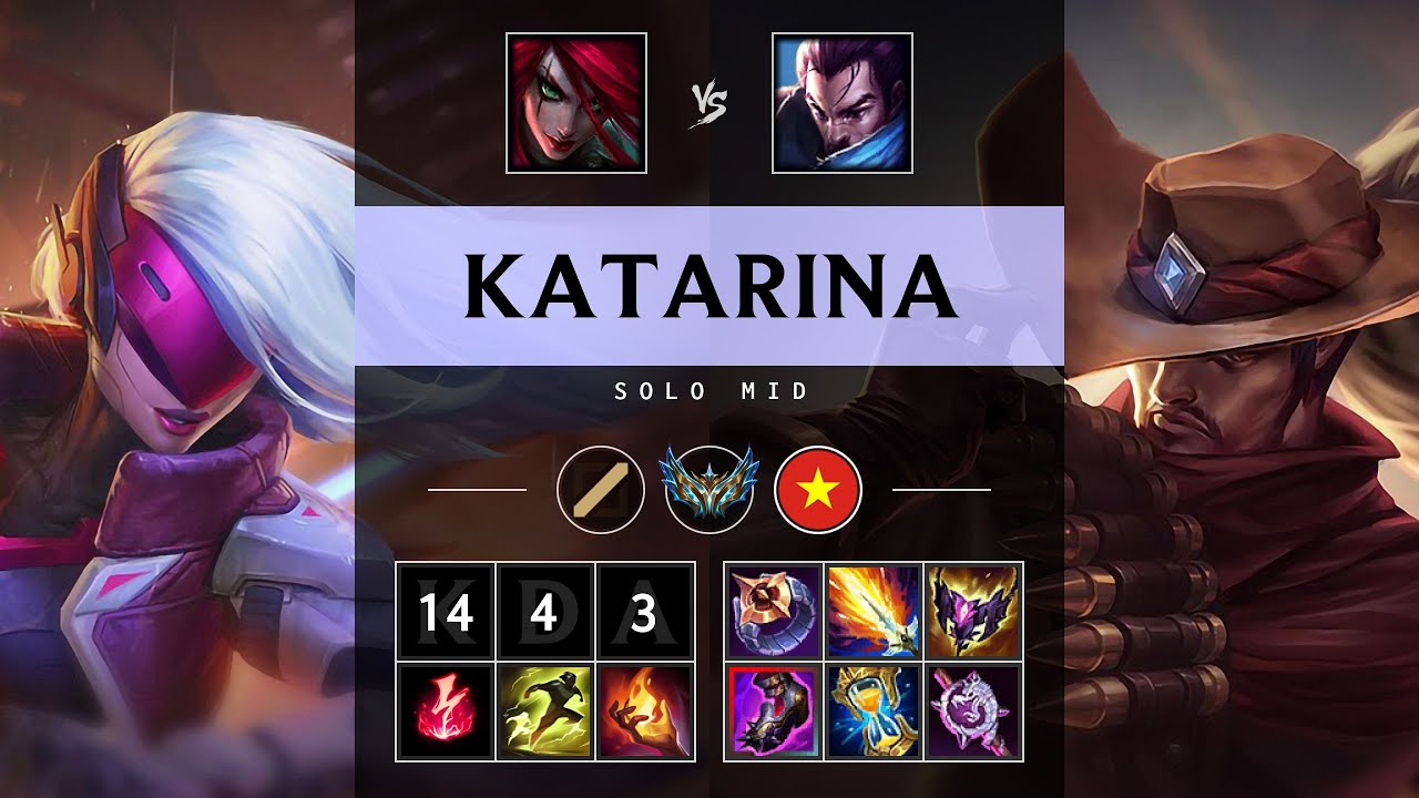 Katarina Mid vs Yasuo - VN Challenger Patch 25.20