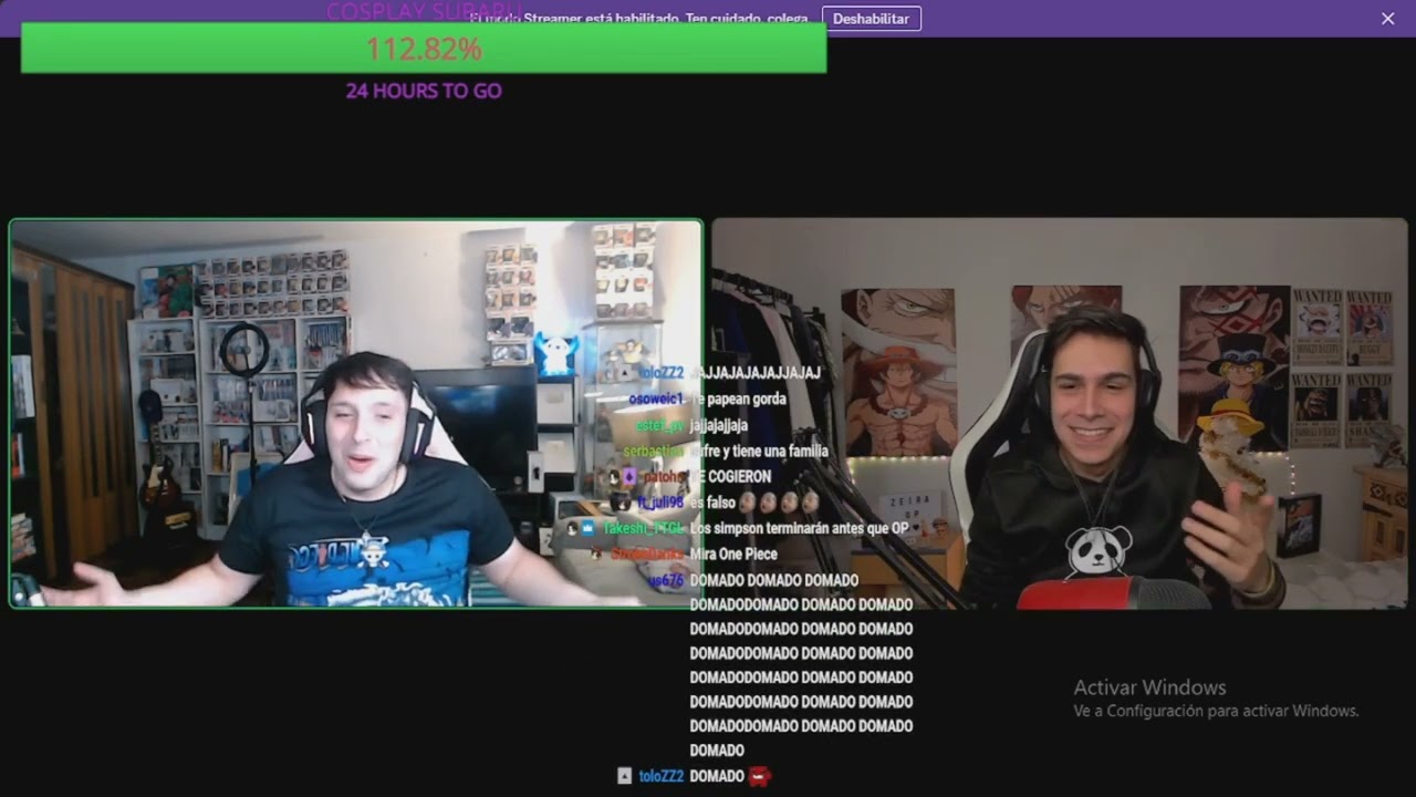 GUIBEL TIENE EL DEBATE MAS EPICO CON EL MEJOR FAN DE ONE PIECE