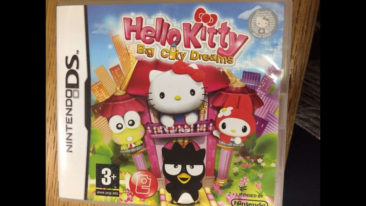 Hello Kitty Big city dreams Nintendo ds gameplay
