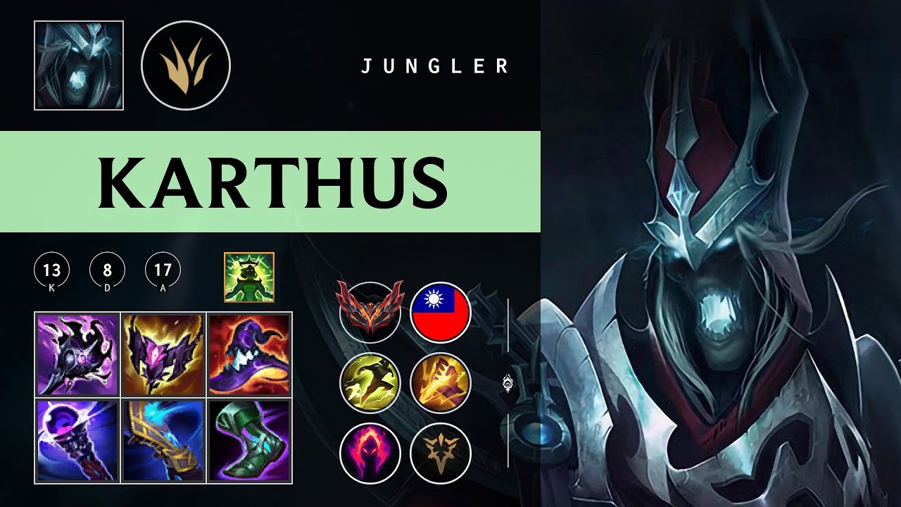 Karthus Jungle vs Lee Sin - TW Grandmaster Patch 26.02