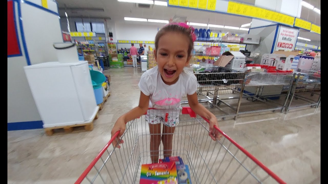 OKUL ALIŞVERİŞİ YAPTIK, ŞOK - BİM - A-101 - MİGROS - CARREFOUR  TÜM MARKETLERDEN EĞLENCELİ   VLOG