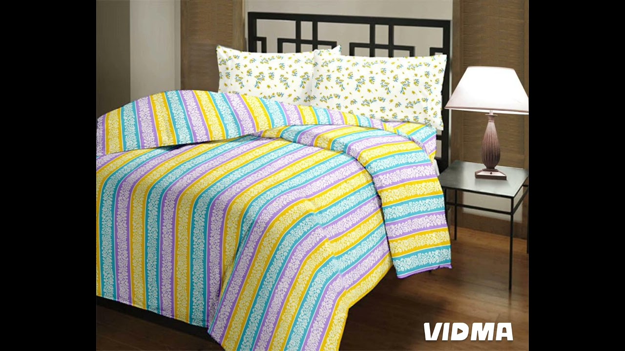 *PURE COTTON* *ADAM AND EVE* *3PCS BEDSHEET SET* *PREMIUM QUEEN SIZE 100% 250 TC COTTON*