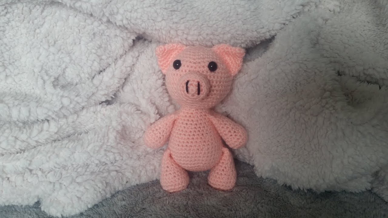 Tuto cochon amigurumi