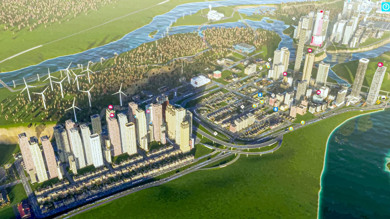 Building A PERFECT CITY in Cities Skylines 2