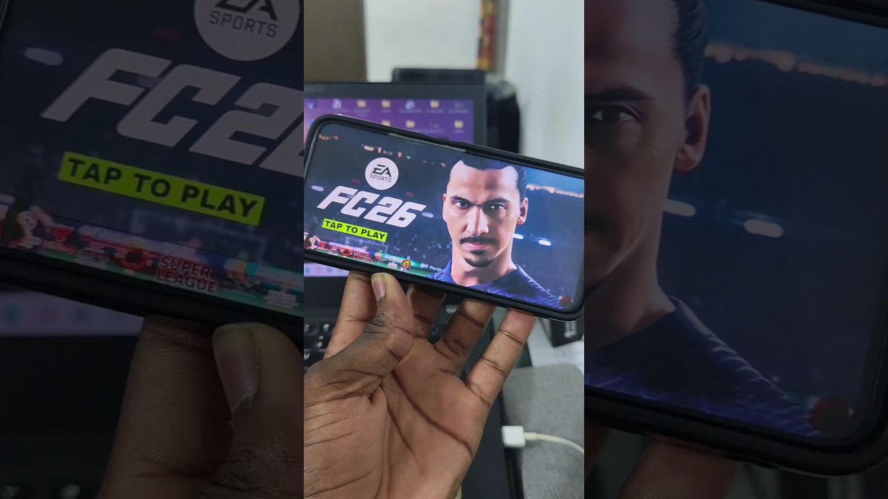 Play Real FC 26 ANDROID & iOS! #fifa #fc25 #fcmobile #fc26 #smartphone #games #gameplay #fyp