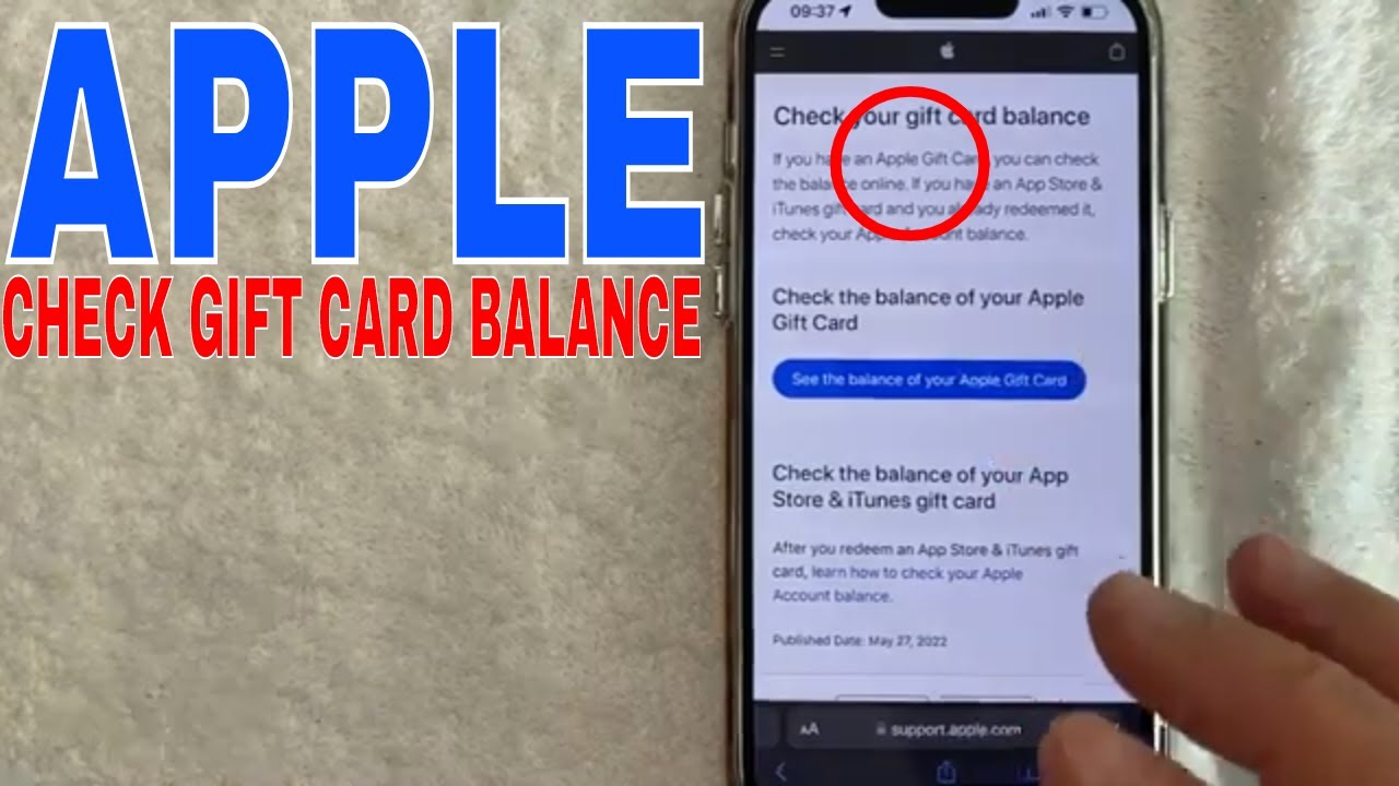 ✅  How To Check Apple Gift Card Balance 🔴