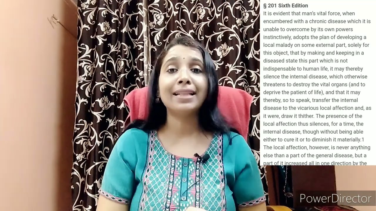 Organon of medicine Aphorism 200 & 201 How local maladies appear ? aphorism#medicine#homoeopathy