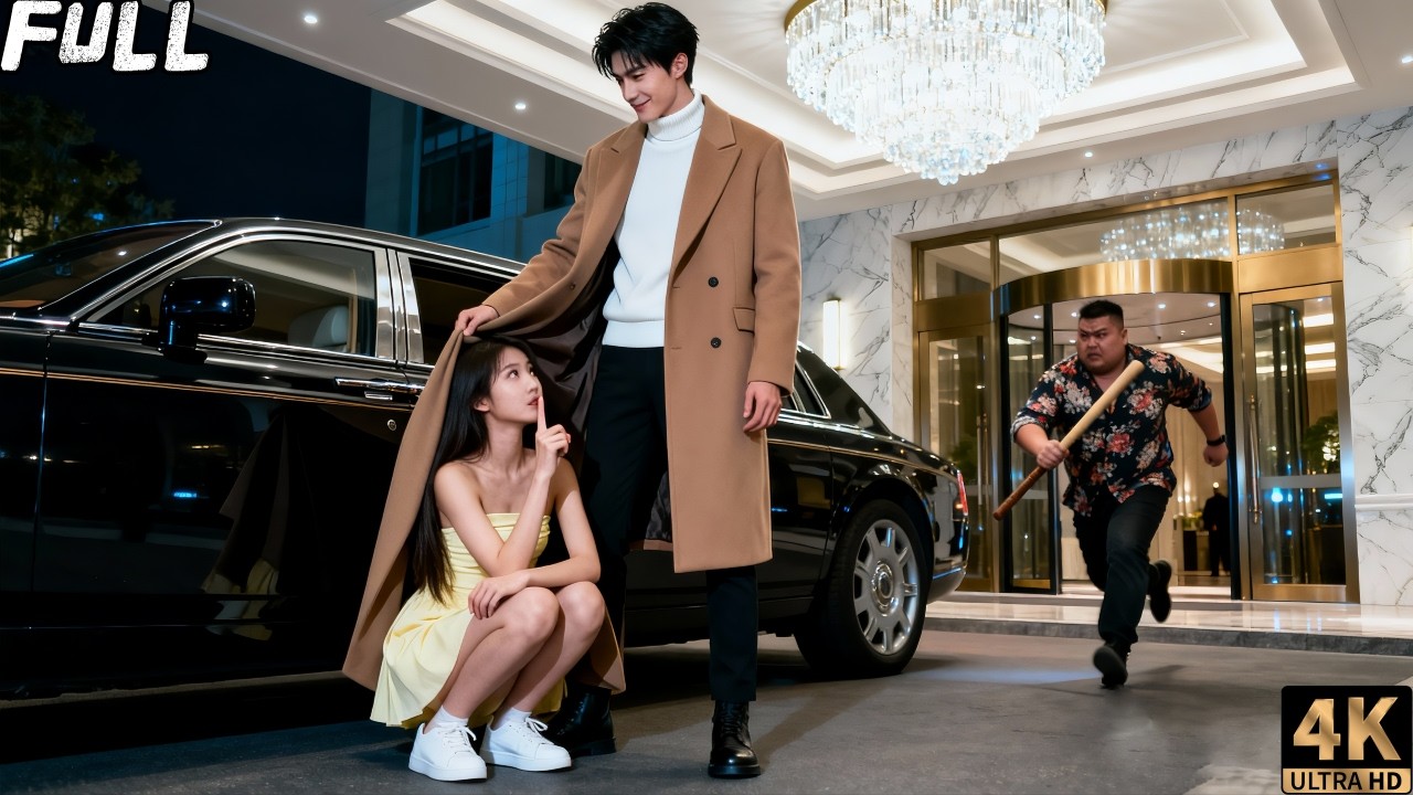 Cattivi inseguono, Cenerentola si nasconde sotto un cappotto💥È un CEO che la vizia!