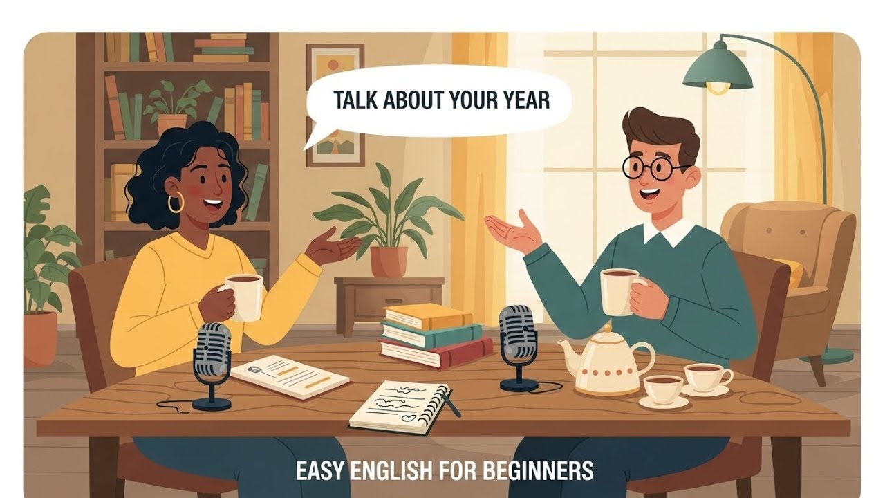 Speak About Your Year with Simple English | Small Words → Big Progress