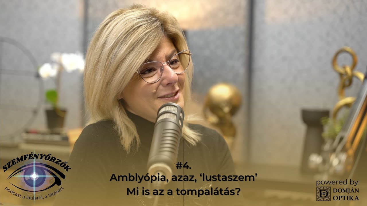Amblyópia, azaz ‘lustaszem’ és a kontaktlencse - Mi is az a tompalátás?