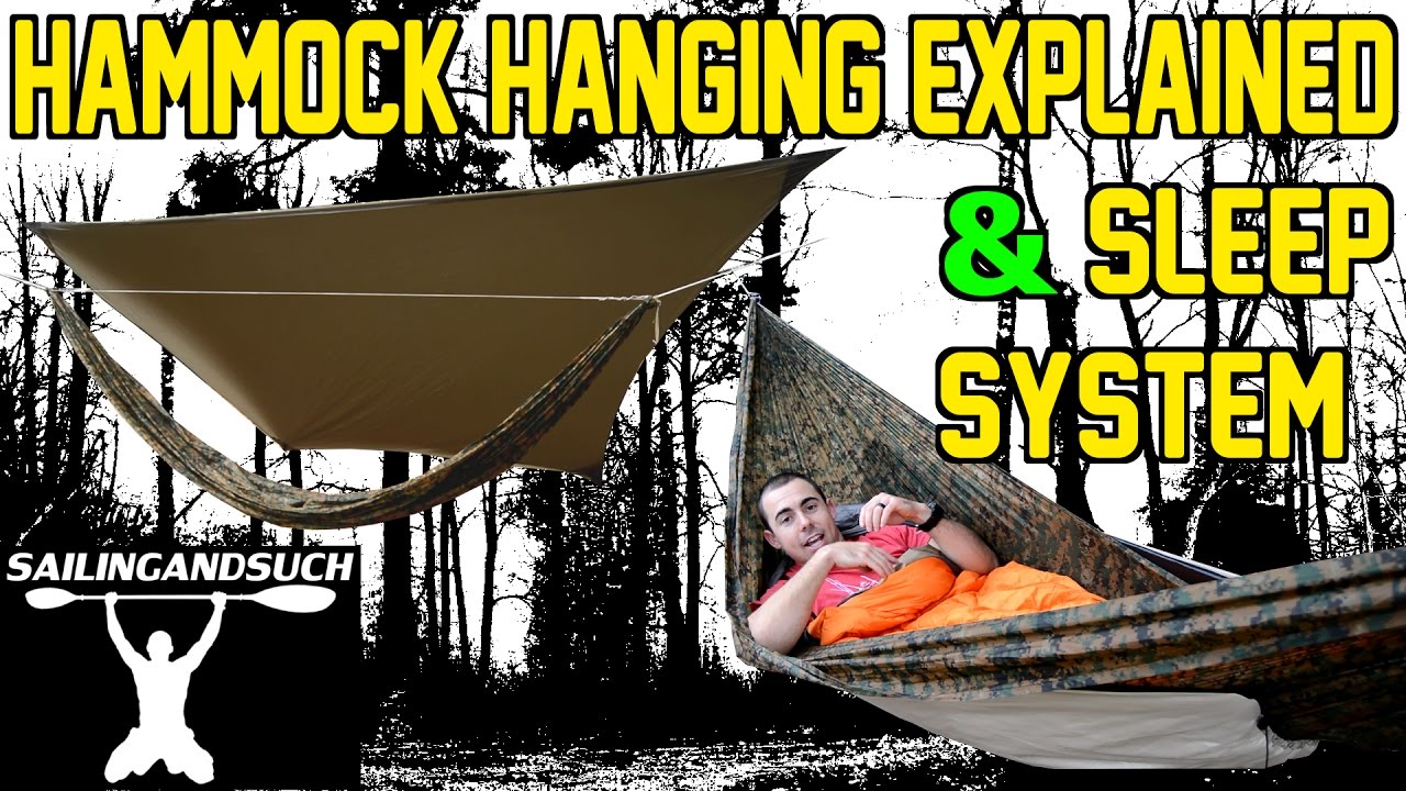 Easy Hammock Hanging and Sleep System