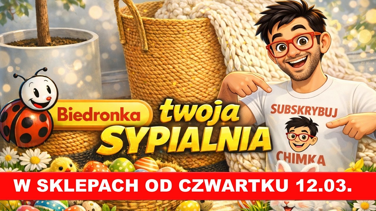 BIEDRONKA | Sypialnia na wiosnę | Oferta ważna od czwartku 12.03.2026.