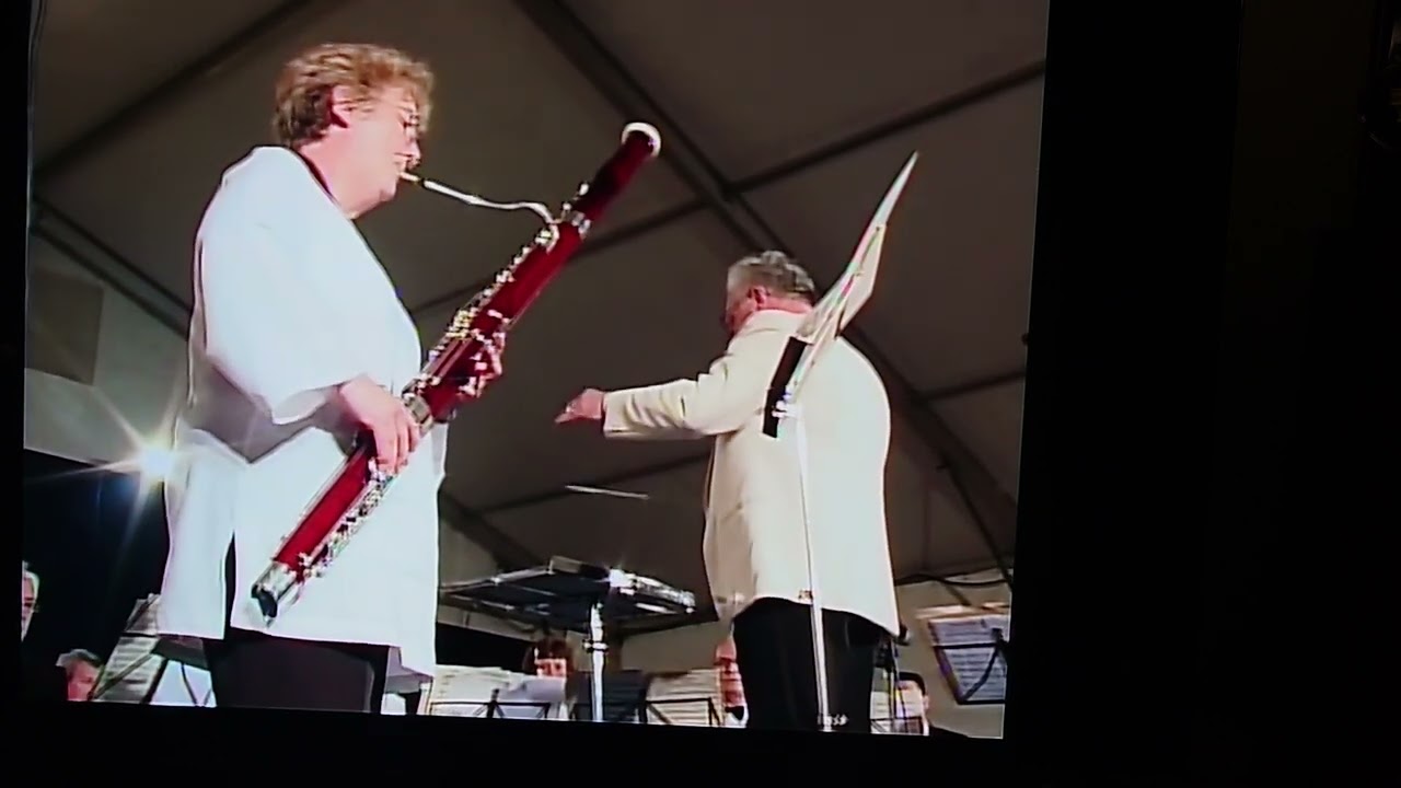 Lucy Long bassoon solo London Concert Band Malta 2006