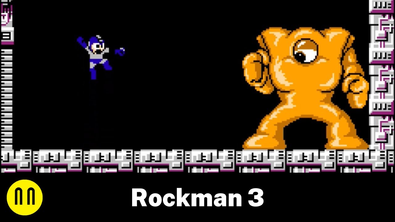 [NES] Rockman 3 - Full Playthrough No Death No Damage