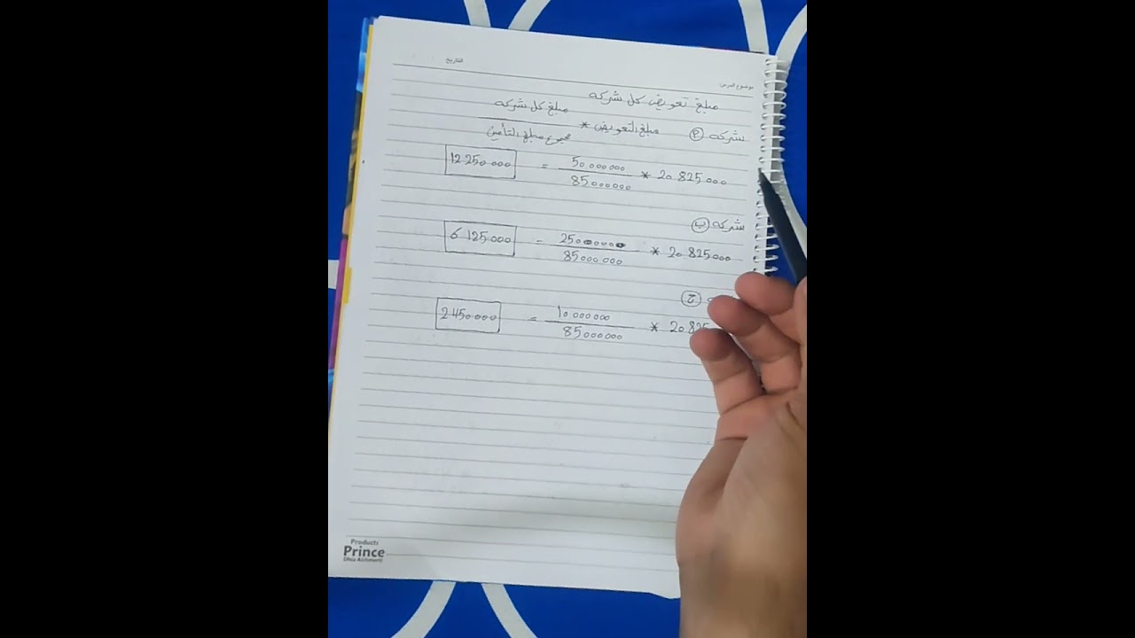 ادارة الخطر والتأمين الفصل الخامس مبدأ المشاركه