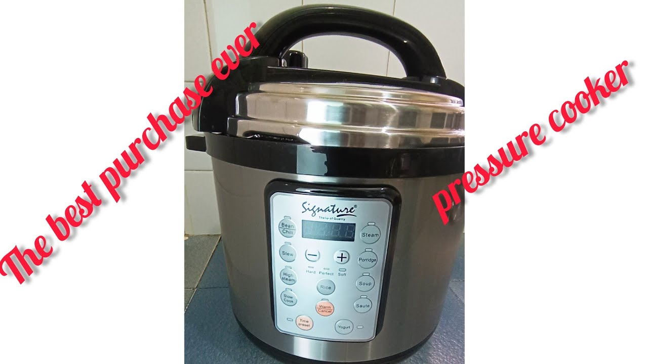 SIGNATURE PRESSURE COOKER TUTORIAL FOR BEGINNERS/STEP BY STEP TUTORIAL