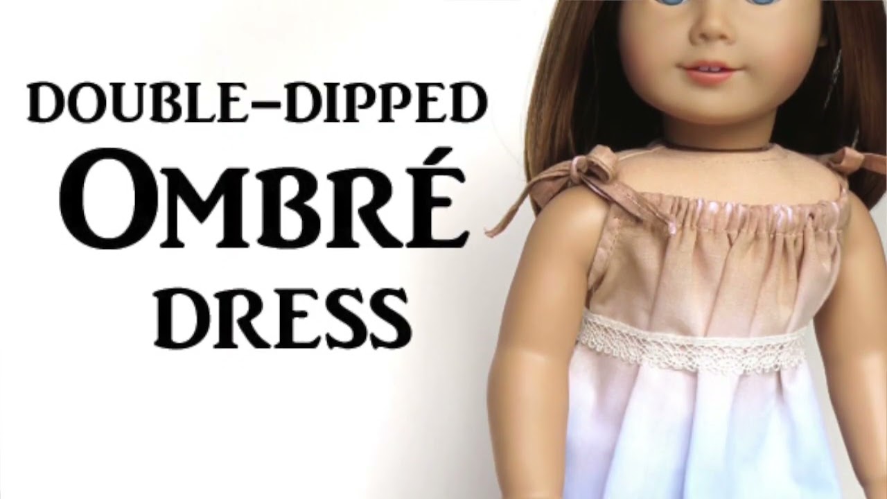 Working with fabric dyes -  Doll Clothes projects
