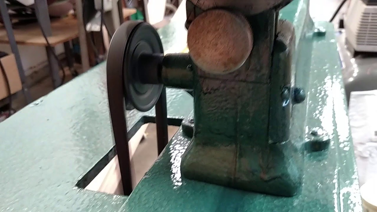 1950 Shopmaster Jig Scroll Saw demonstration