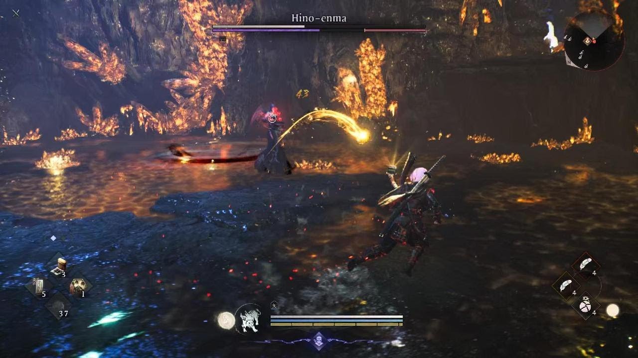 Nioh 3 - Hino-enma Boss fight