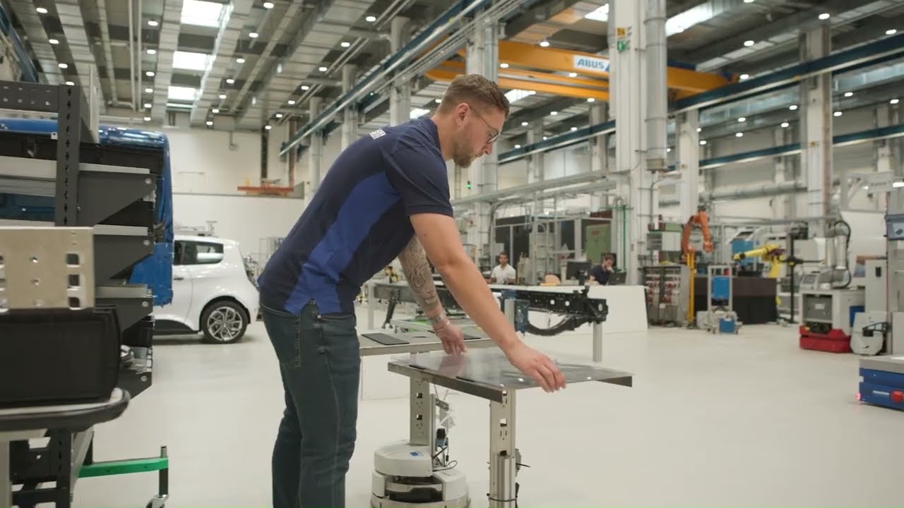 Forschungsprojekt AIMFREE: Agile frei verkettete Montage real erleben
