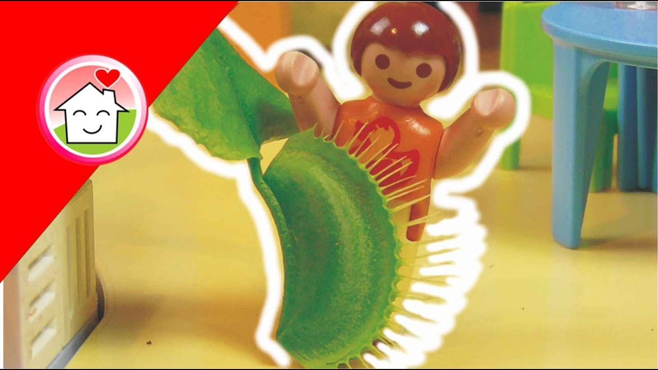 Playmobil Film deutsch Die fleischfressende Pflanze - Familie Hauser Kinder Spielzeug Filme