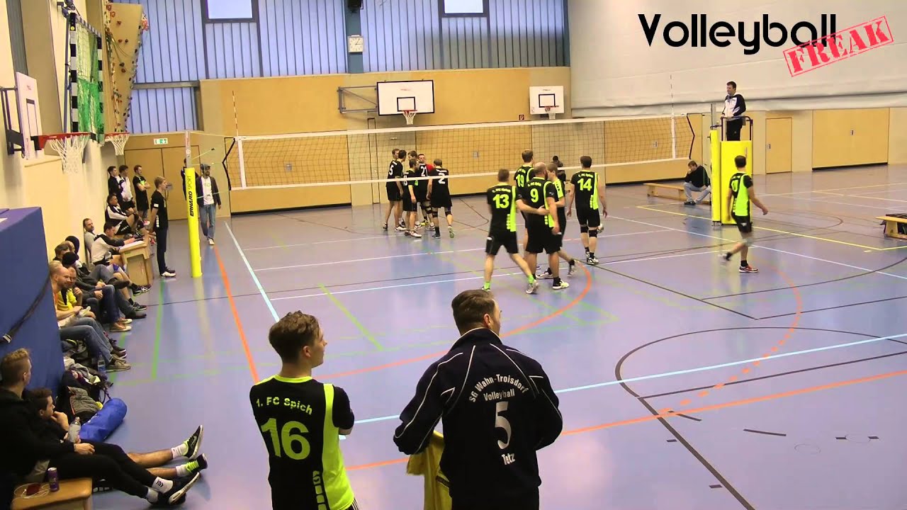 Volleyball Landesliga Herren 2015/16: TVA Fischenich IV vs. 1. FC Spich