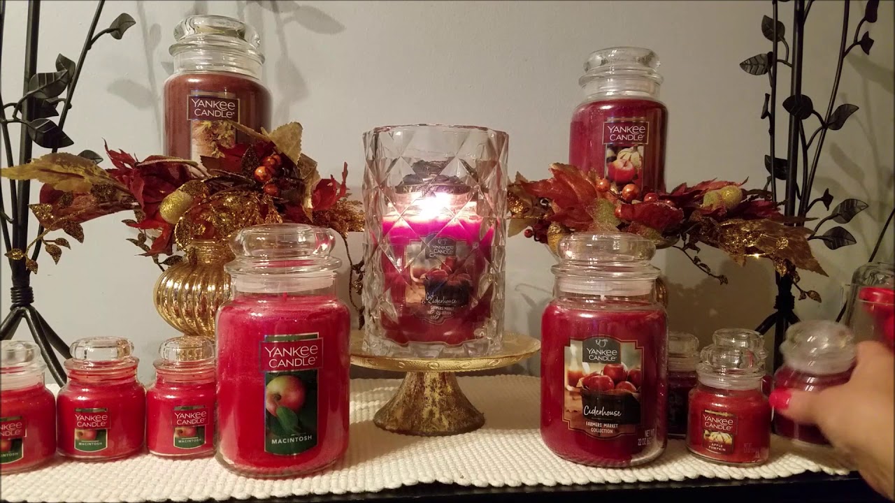 Yankee Candle 2019 Fall Apple Candle Haul
