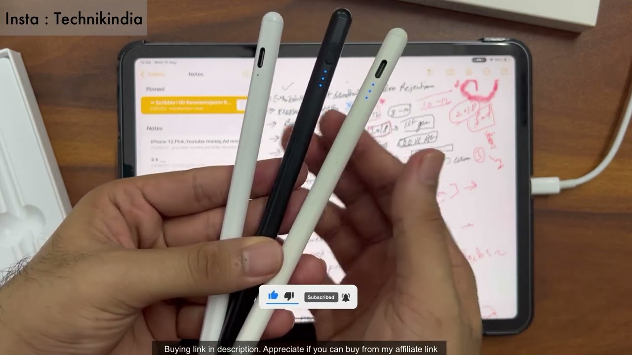 Kingone normal vs Kingone upgraded Apple pencil Alternative | which one is the best? #Sale #Apple