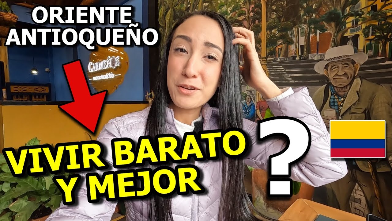 Es BARATO VIVIR en UN PUEBLO de COLOMBIA hoy en día?