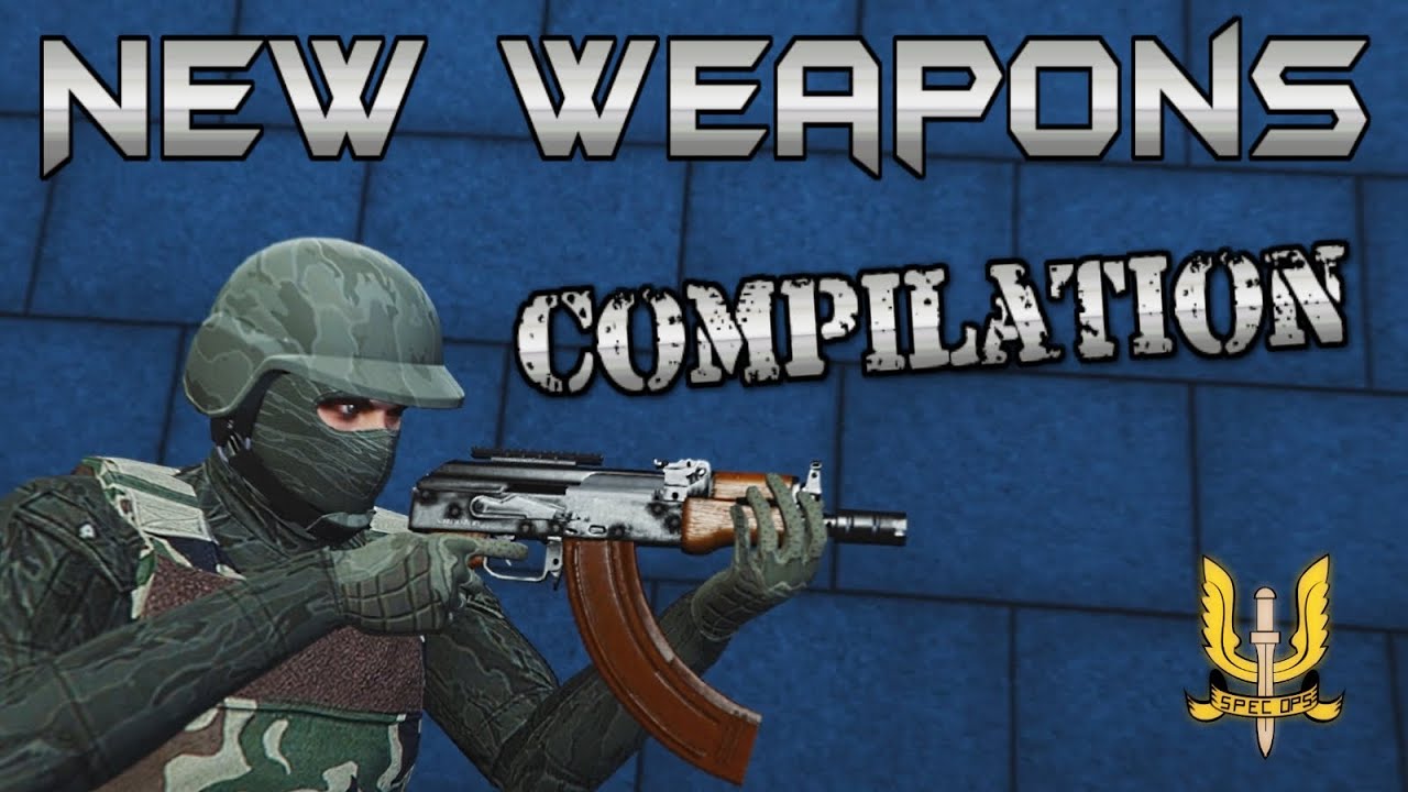 GTA 5 - Compact rifle / Double barreled shotgun - Compilation [Free Aim]