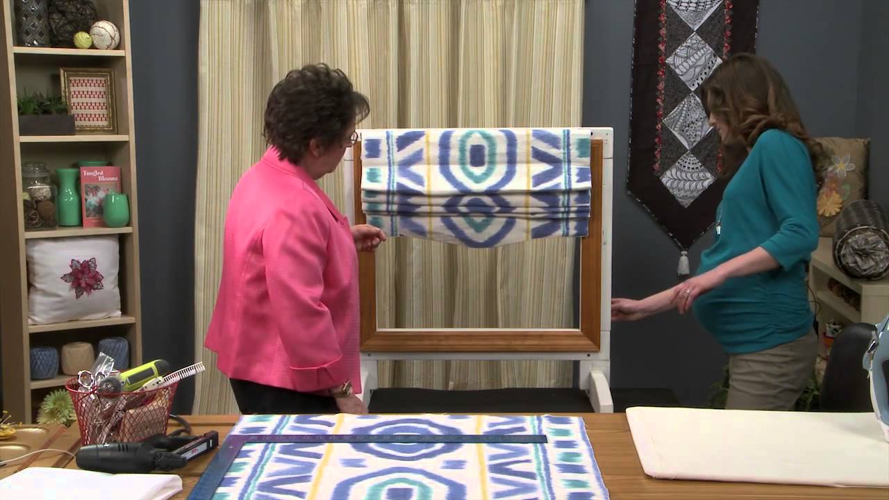 Learn to Make Easy Roman Shades