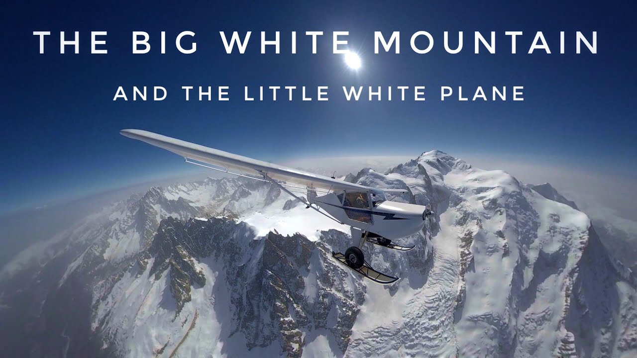 The big white mountain - and the little white plane [Avid Flyer]