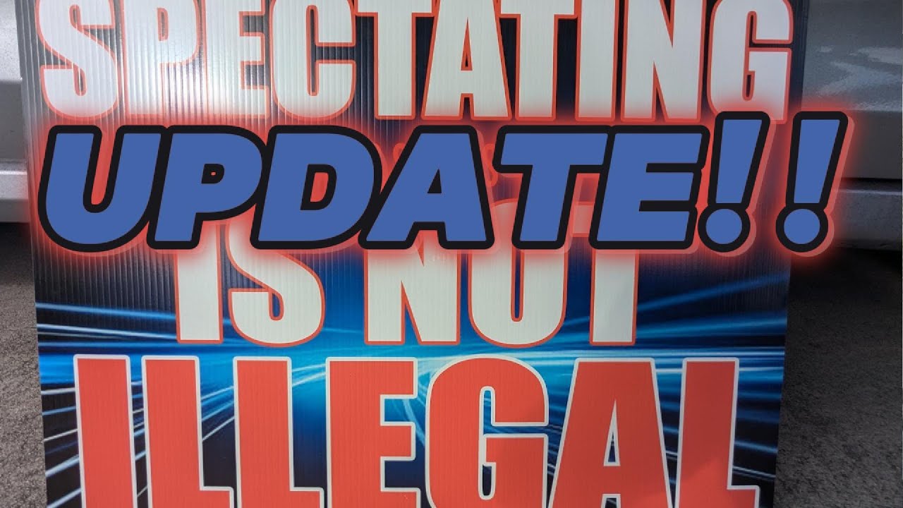 DETAINED FOR WATCHING CARSHOW! UPDATE!!!