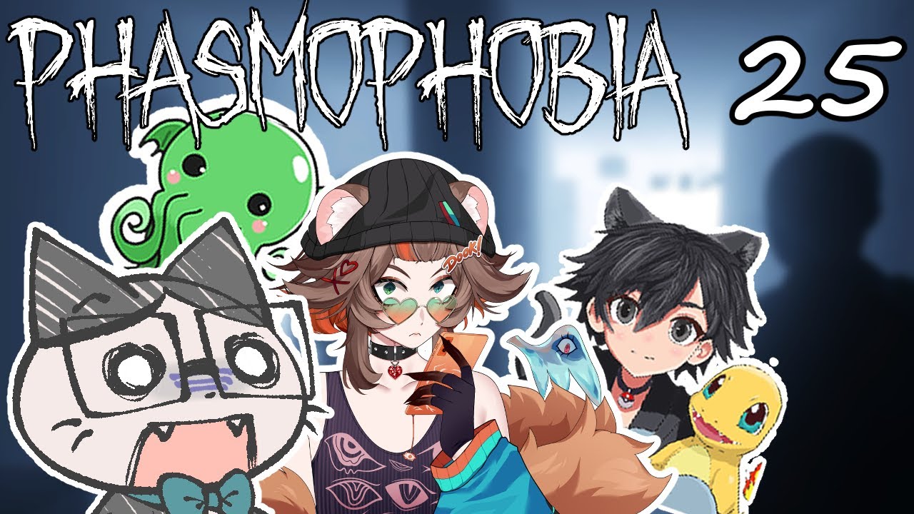 PLACE YOUR BETS! | Phasmophobia w/ SmittenSeraph, Thor & Squid! (Part 25) | Twitch