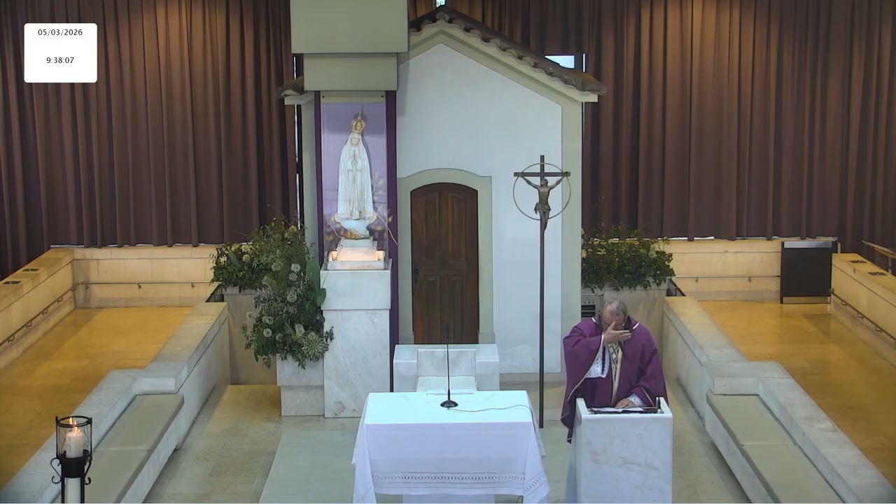 Missa a Nossa Senhora de Fátima desde a Capelinha das Aparições  04.03.2026