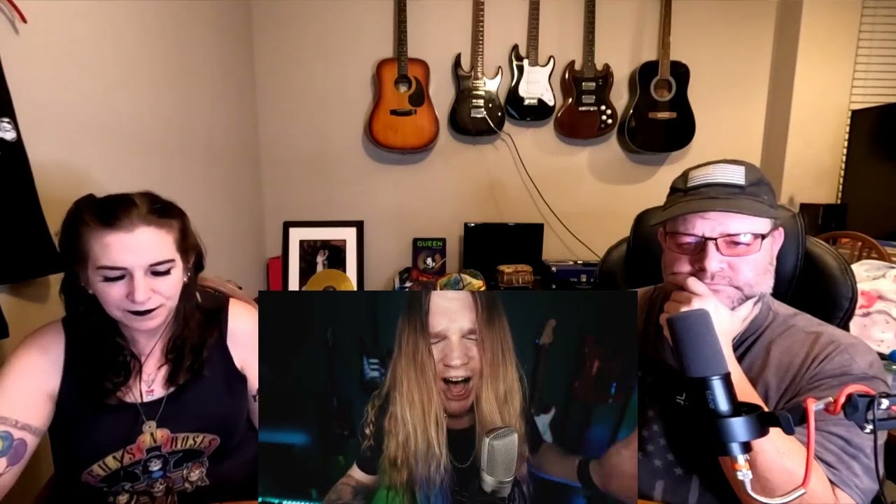 We React To CAROLUS REX w Tommy Johansson and Erik Grönwall SABATON COVER